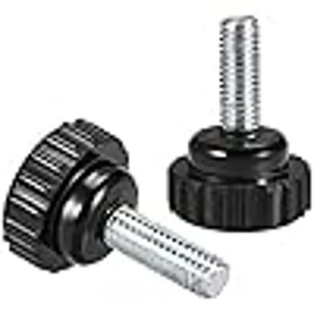 uxcell M6 x 15mm Knurled Clamping Knobs - 5 Pcs